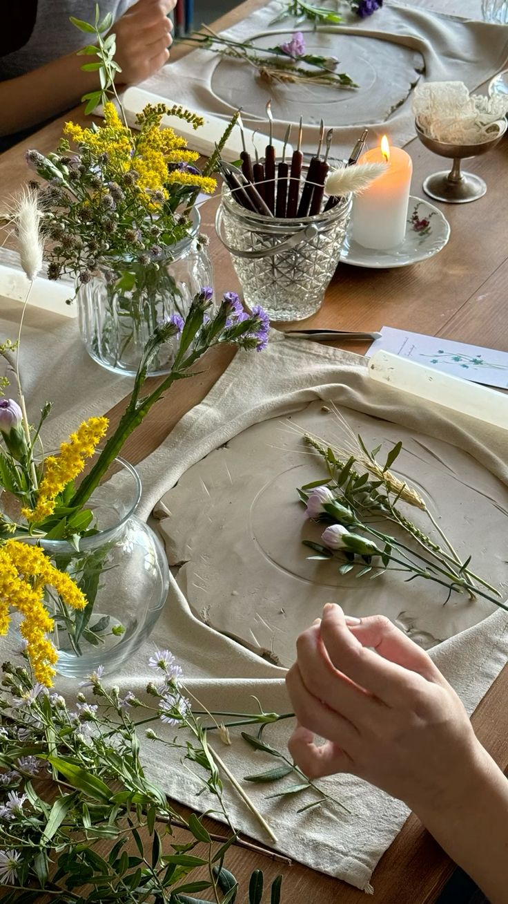 Atelier botanique créatif chez La Sereinade
